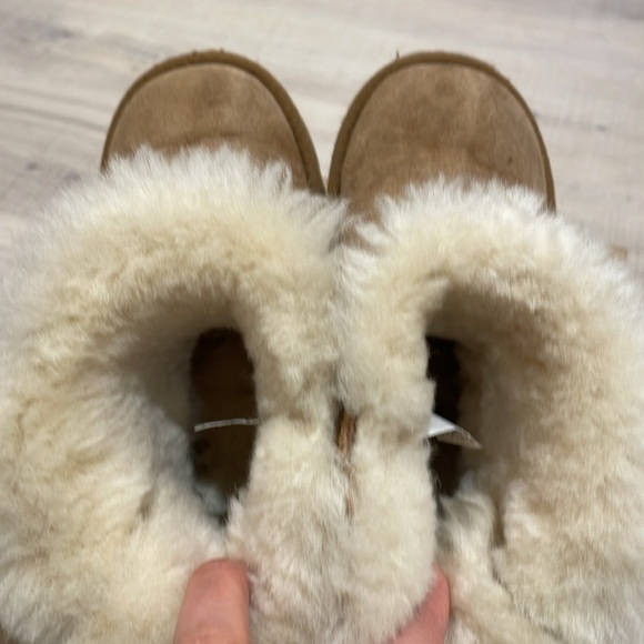 UGG Mini Bailey Bow II toddler size 10 Chestnut - Picture 5 of 9